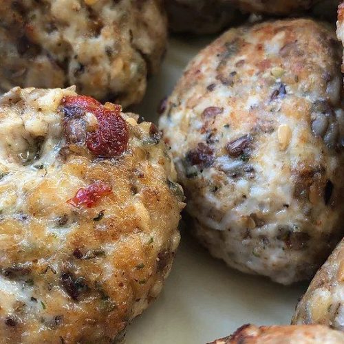 Omega Seed & Goji Berry Turkey Meatballs