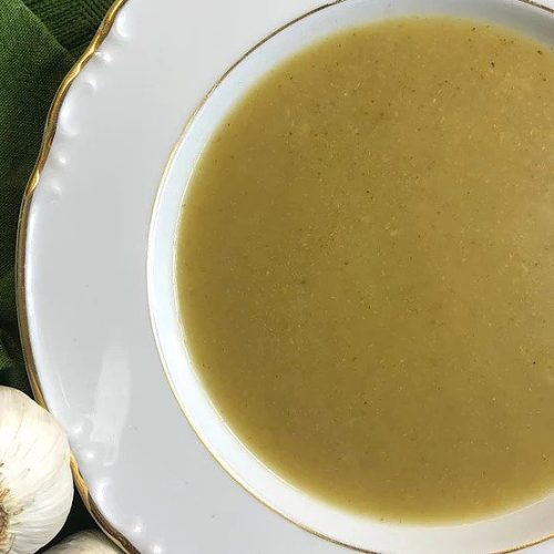 Parsnip & broccoli soup