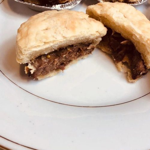 Steak & Gravy Beef Broth Pies