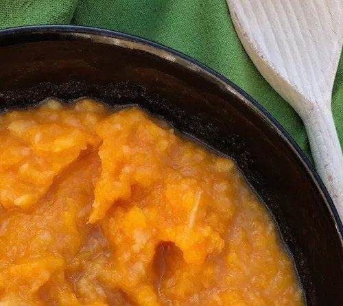 Bone broth vegetable mash