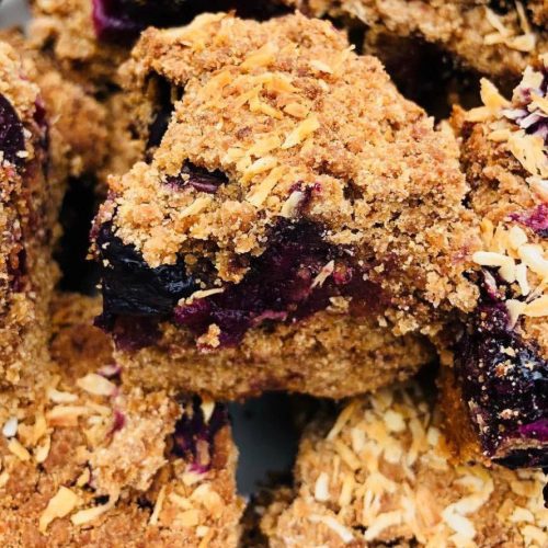 Blueberry Crumb Bars