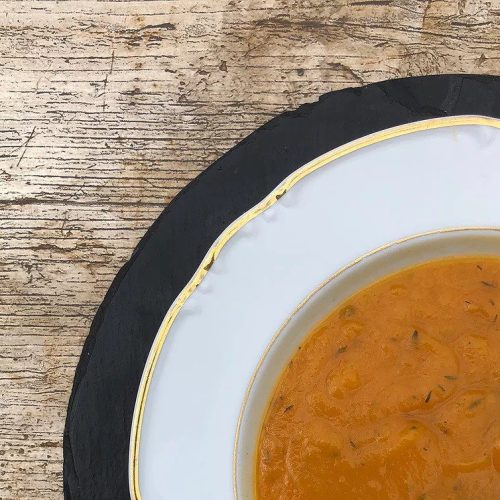 Sweet Potato and Pumpkin Soup